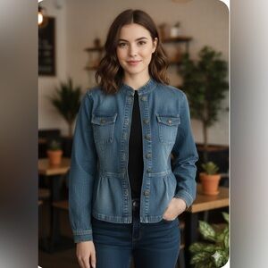 Women's Blue Denim Jacket